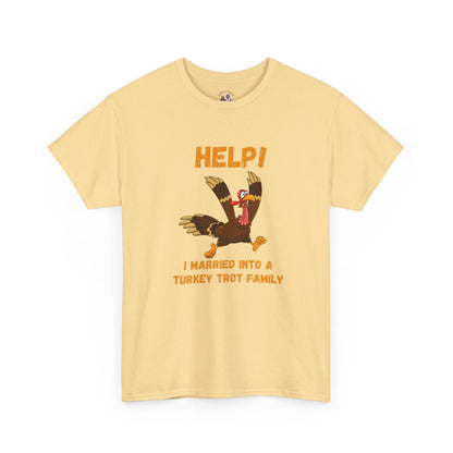 Help! I Married into a Turkey Trot Family // Unisex Jersey Short Sleeve Tee
