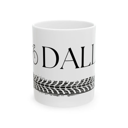 I Bike Dallas // Ceramic Mug, (11oz, 15oz)