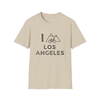 I (Mountain) Bike Los Angeles // Unisex Softstyle T-Shirt