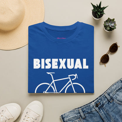 Bisexual (Road) Bicyclist  // Unisex Softstyle T-Shirt