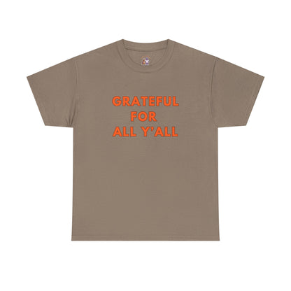 Grateful for All Y'all // Unisex Jersey Short Sleeve Tee