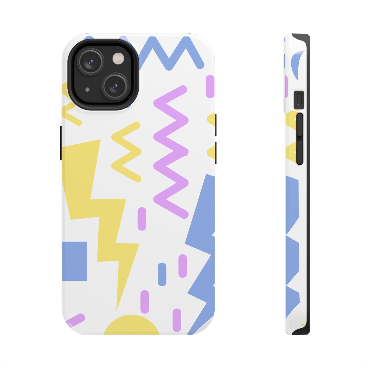 Zig Zag and Shapes // iPhone Case