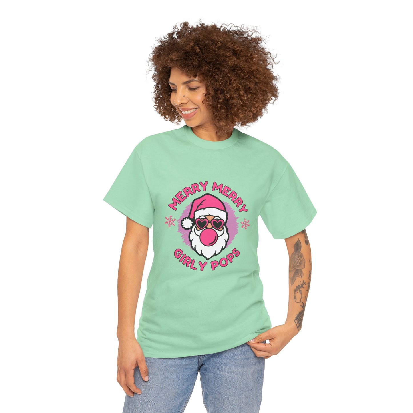 Merry Merry Girly Pops Christmas Tee