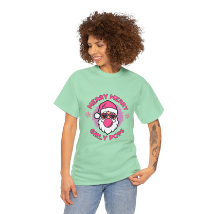 Merry Merry Girly Pops Christmas Tee