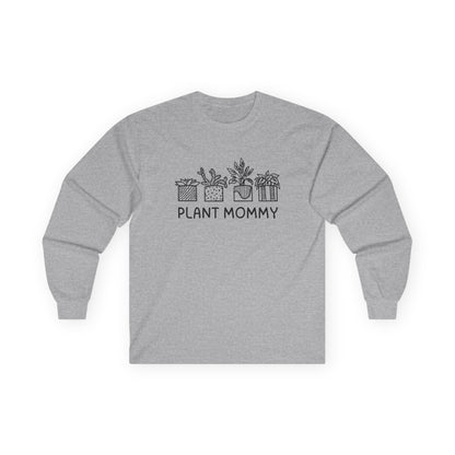 Plant Mommy // Unisex Ultra Cotton Long Sleeve Tee - Perfect Gift for Plant Lovers