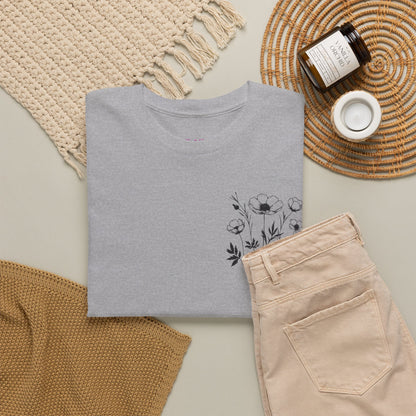 We're Rooting For You - Flowers // Unisex Heavy Cotton Tee - Perfect for Everyday Comfort