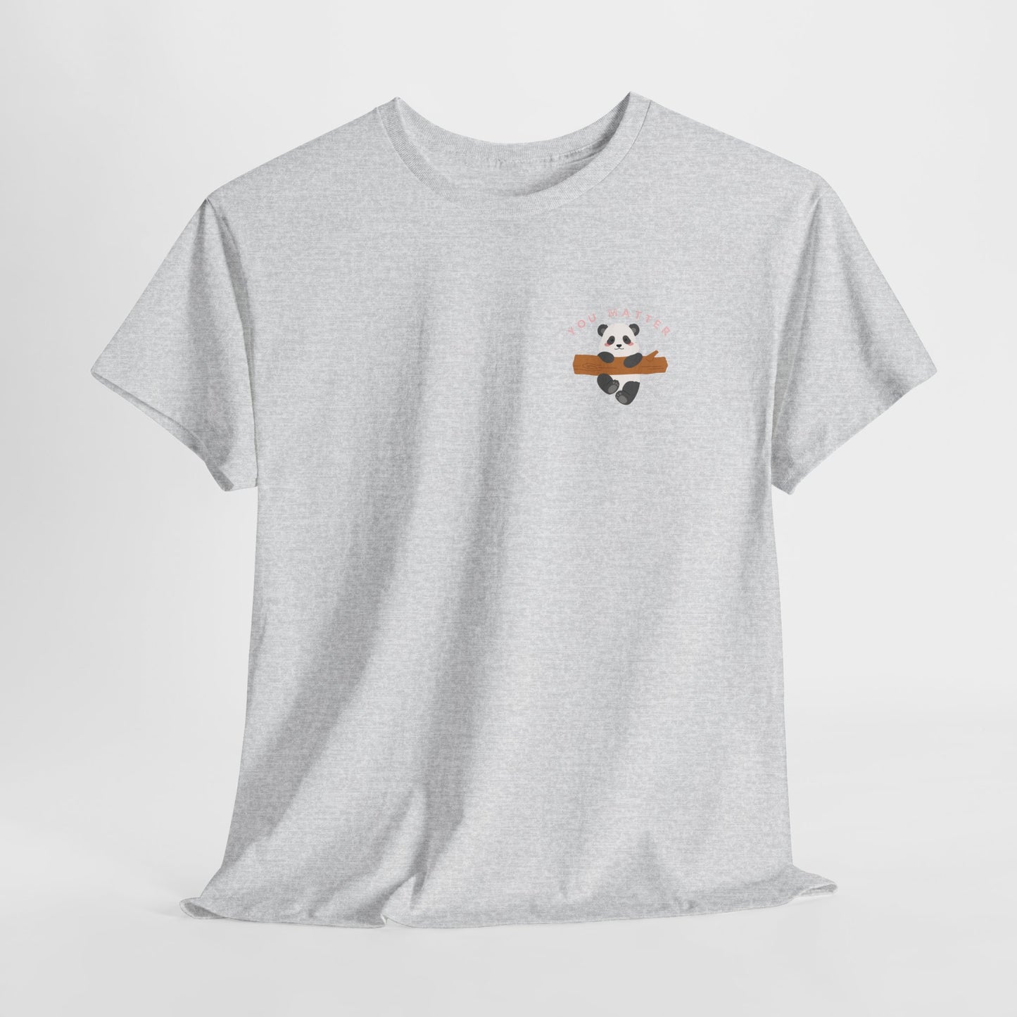 Keep Hangin' On - Panda // Unisex Heavy Cotton Tee -Vibes Graphic Shirt