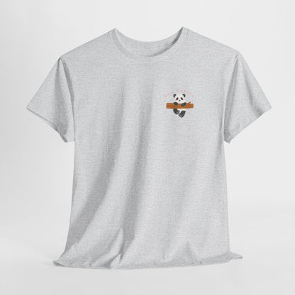 Keep Hangin' On - Panda // Unisex Heavy Cotton Tee -Vibes Graphic Shirt