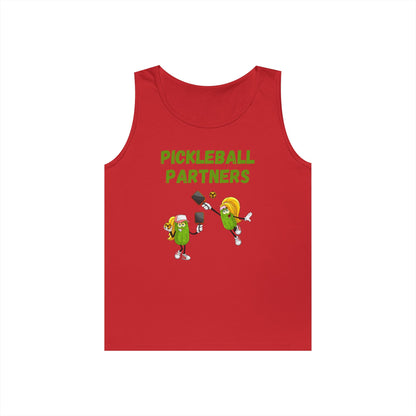 Pickleball Partners 3 // Unisex Heavy Cotton Tank Top