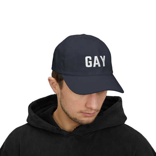 Gay // Classic Dad Cap