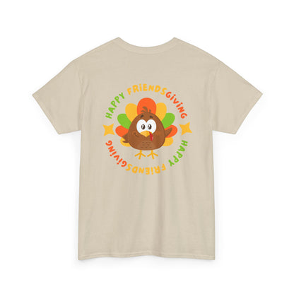 Happy Friendsgiving // Double Sided Unisex Jersey Short Sleeve Tee