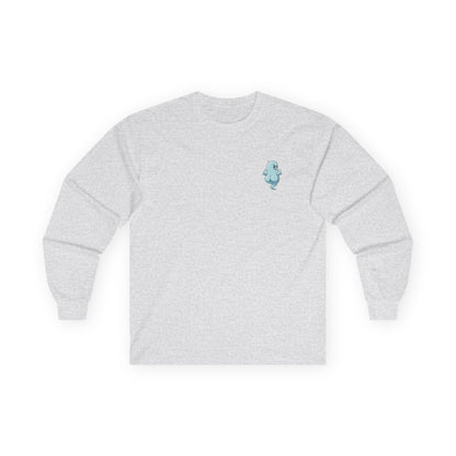 Unisex Ultra Cotton Long Sleeve Tee - 'Power Bottom Autumn' Graphic
