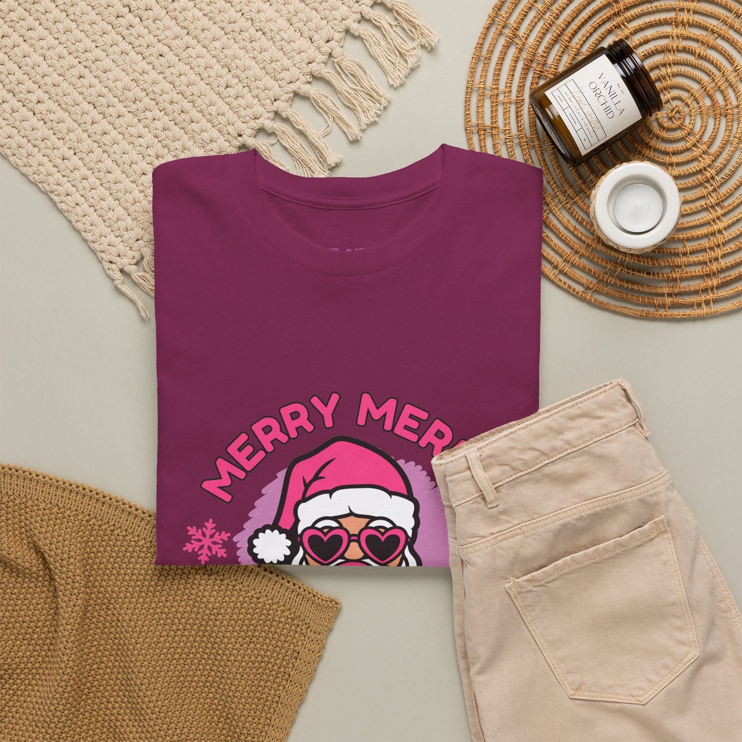 Merry Merry Girly Pops Christmas Tee