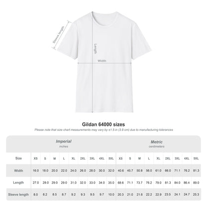Bisexual (Road) Bicyclist  // Unisex Softstyle T-Shirt