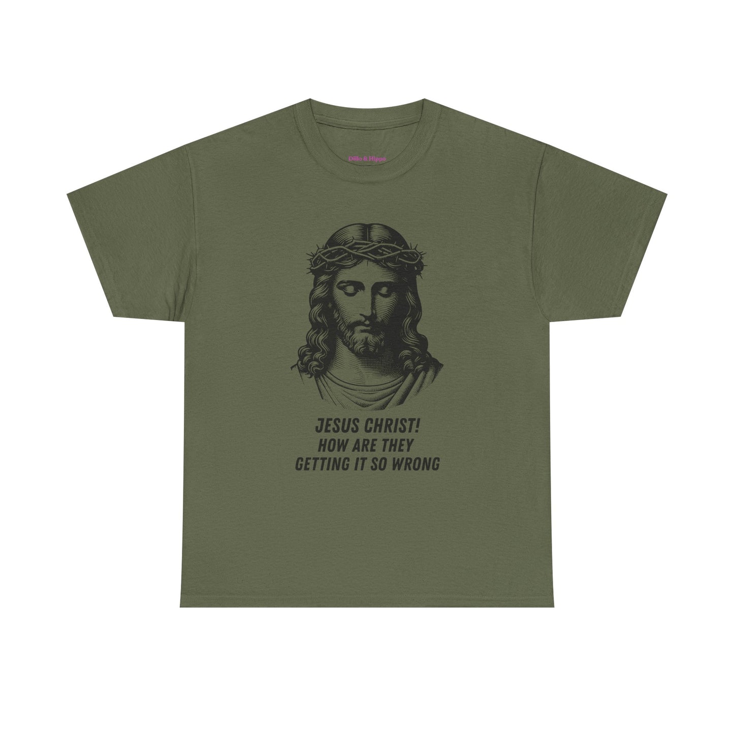 Humorous Jesus Graphic Tee - "Jesus Christ! How Are They Getting It So Wrong?"