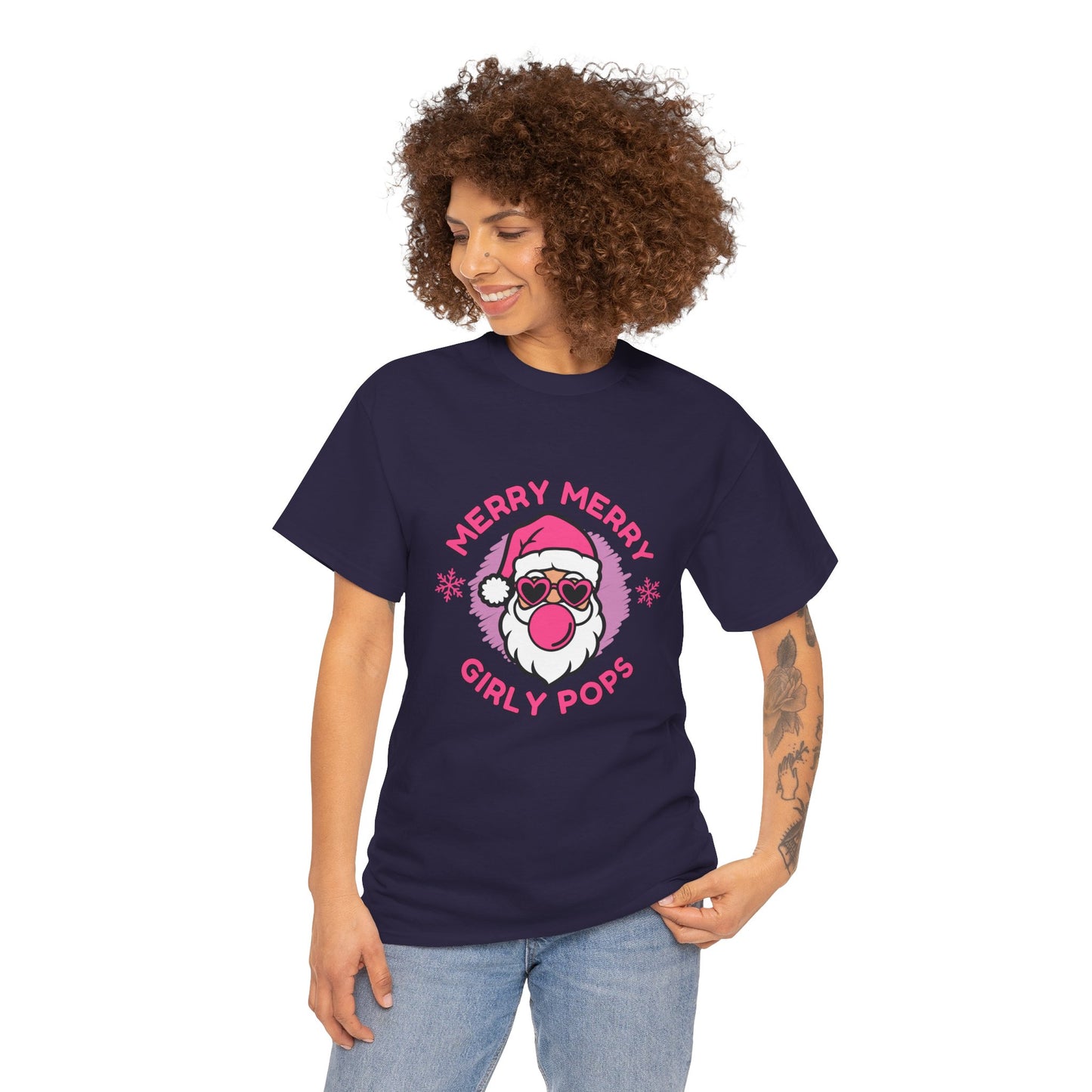 Merry Merry Girly Pops Christmas Tee