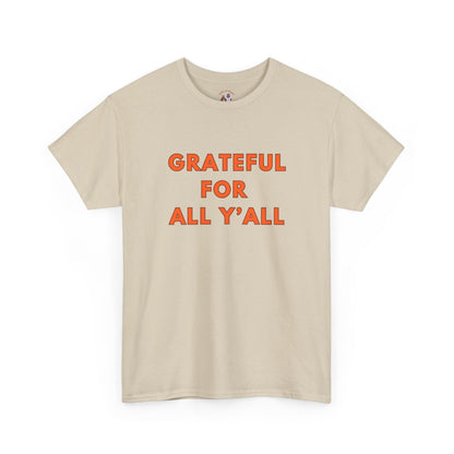 Grateful for All Y'all // Unisex Jersey Short Sleeve Tee