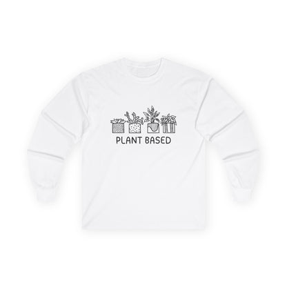 Plant-Based // Long Sleeve Tee - Eco-Friendly Apparel for Garden Lovers