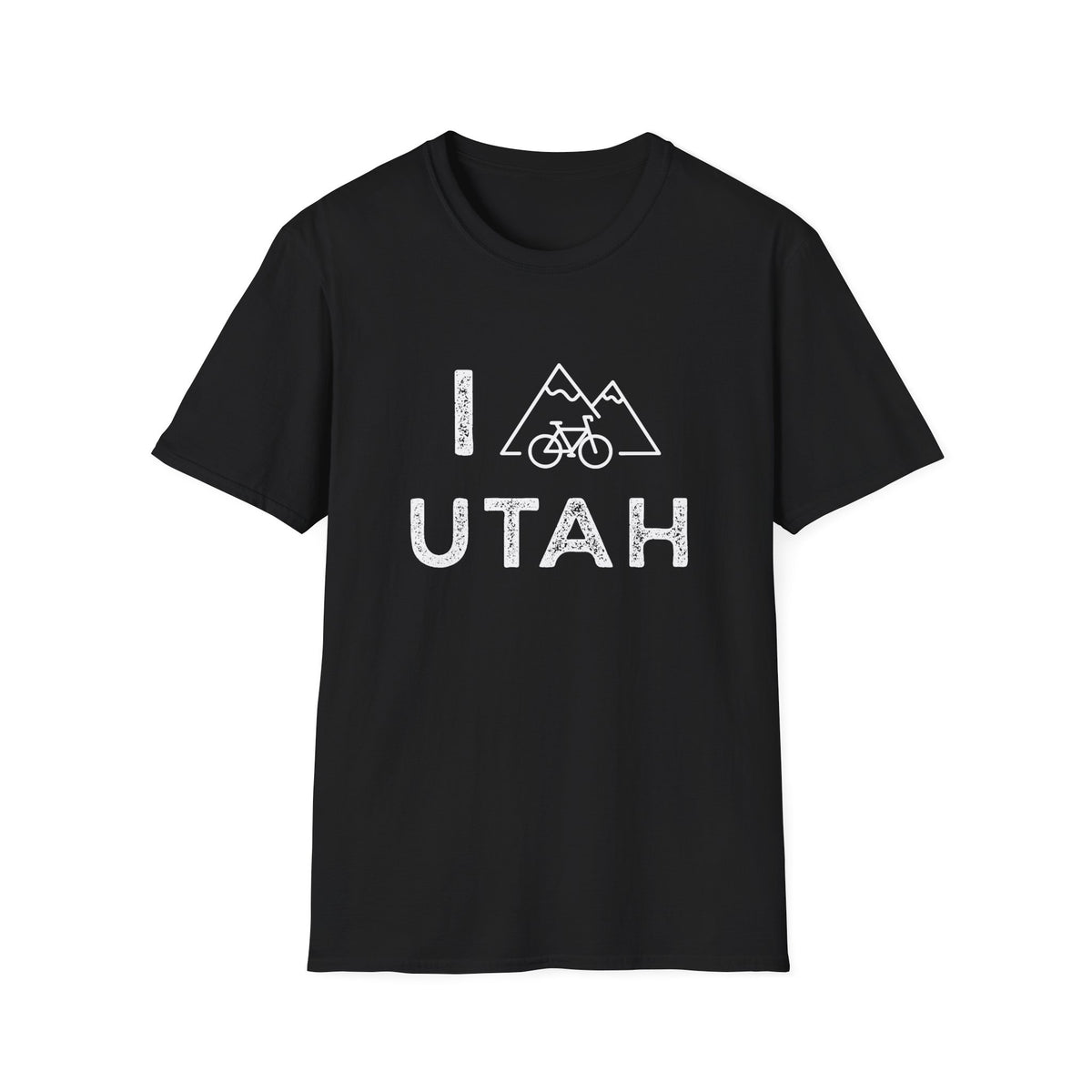 I (Mountain) Bike Utah // Unisex Softstyle T-Shirt