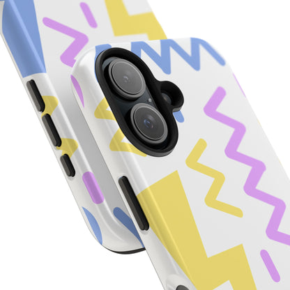 Zig Zag and Shapes // iPhone Case