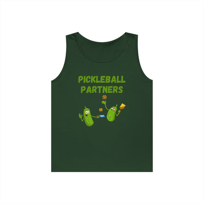 Pickleball Partners 1 // Unisex Heavy Cotton Tank Top