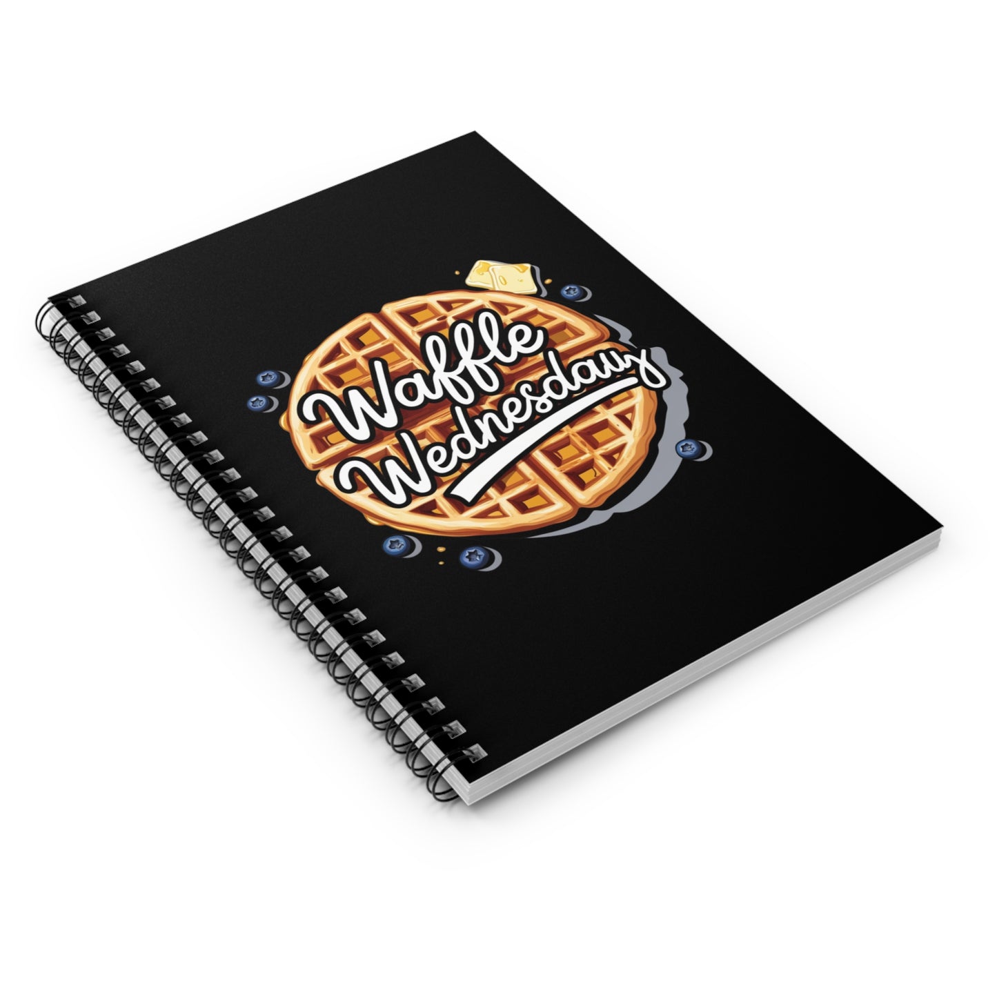 Waffle Wednesday // Spiral Notebook - Ruled Line