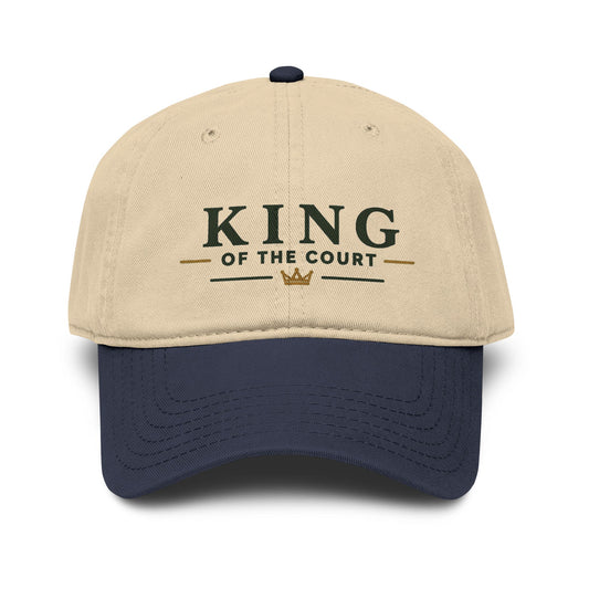 King of the Court Washed Baseball Cap