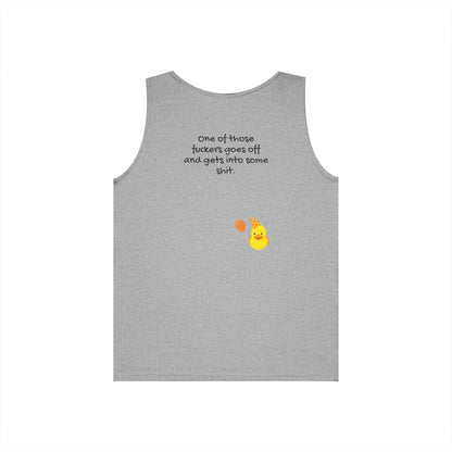 Ducks in a Row // Unisex Heavy Cotton Tank Top