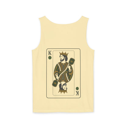 Pickleball - King of the Court - Vintage Playing Card - Tank Top — Graphic Tank