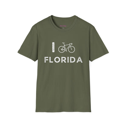 I (Road) Bike Florida // Unisex Softstyle T-Shirt