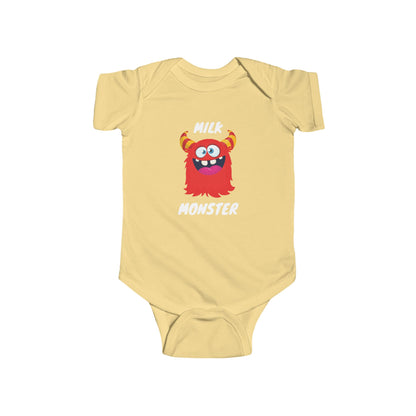 Red Milk Monster // Baby Bodysuit
