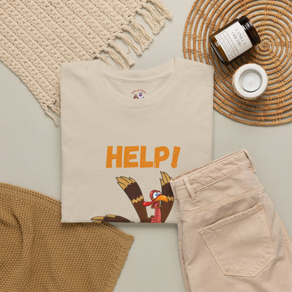 Help! I Married into a Turkey Trot Family // Unisex Jersey Short Sleeve Tee