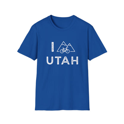 I (Mountain) Bike Utah // Unisex Softstyle T-Shirt