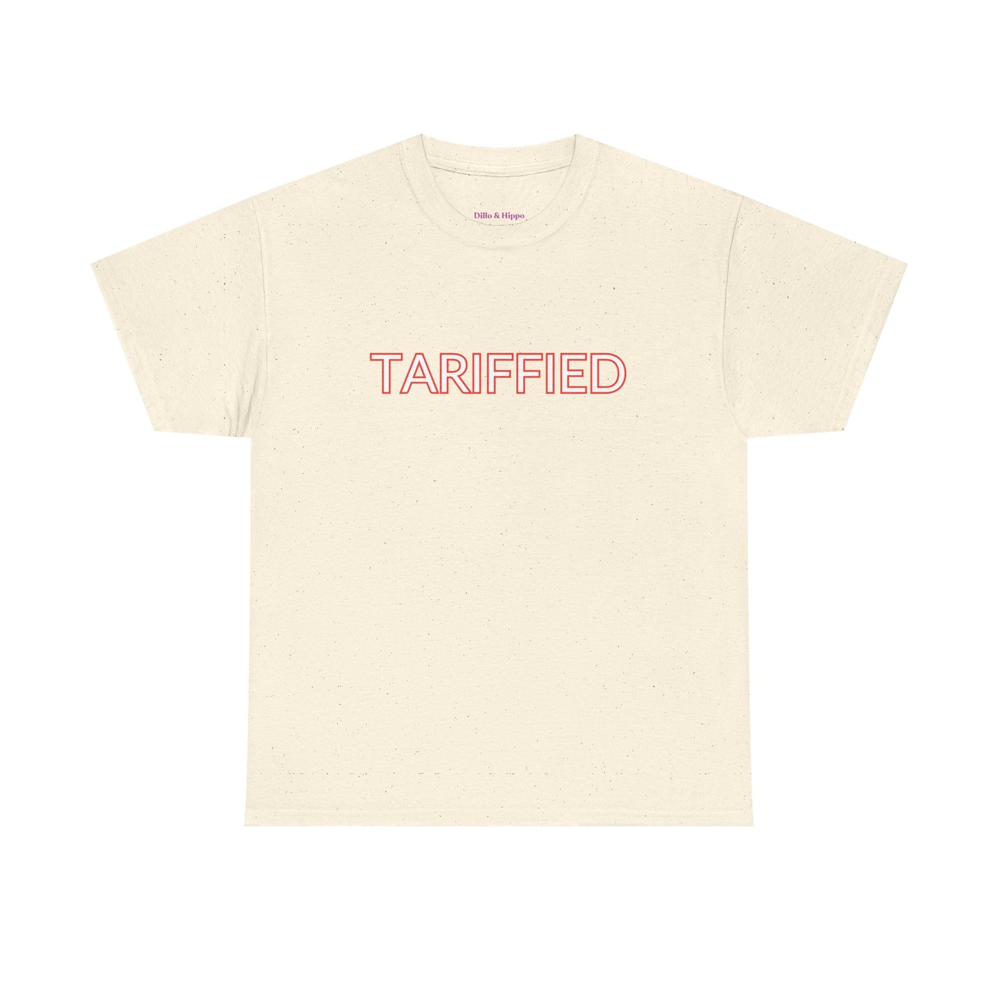 Tarrified // Unisex Heavy Cotton Tee - Scary Economy Statement Shirt