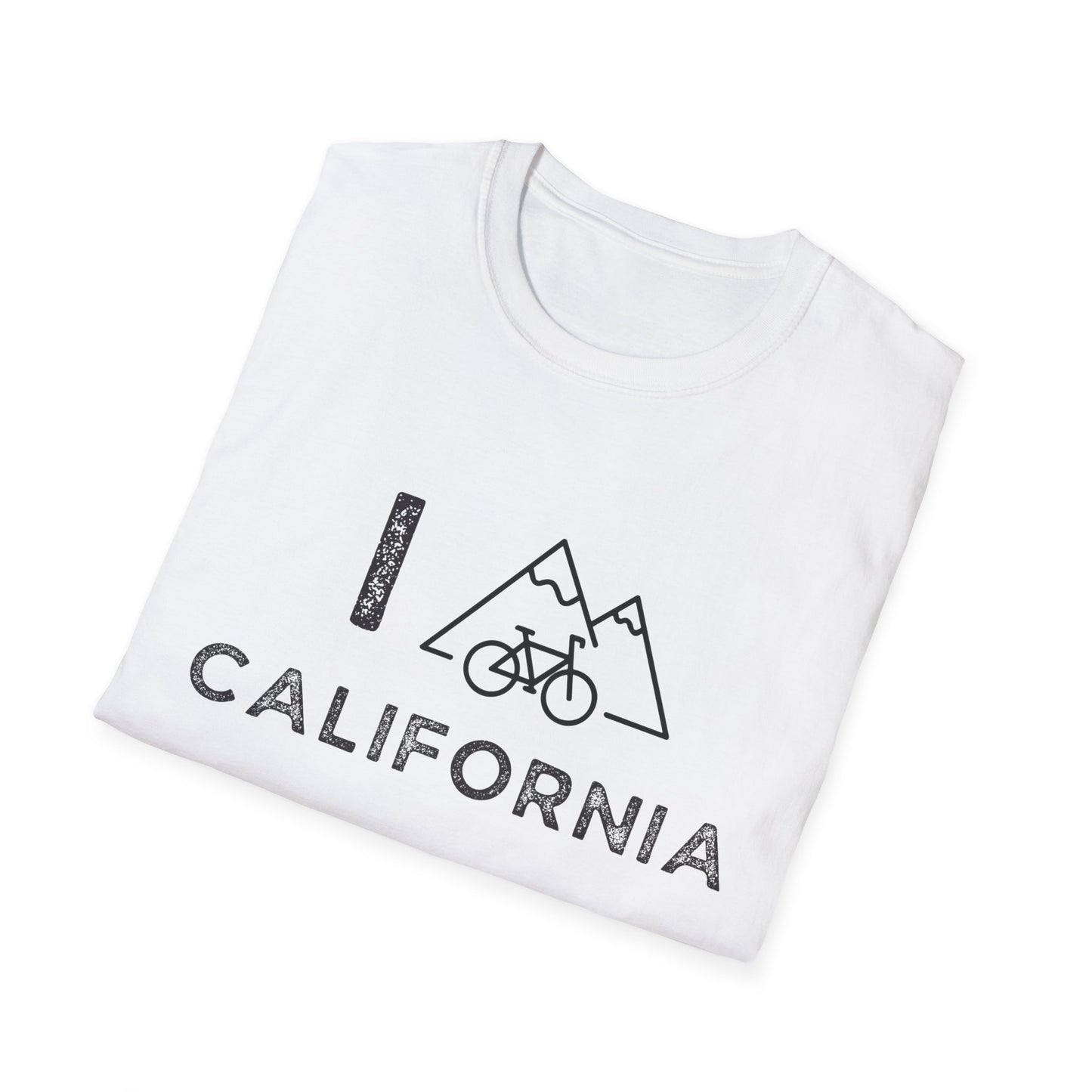 I (Mountain) Bike California // Unisex Softstyle T-Shirt