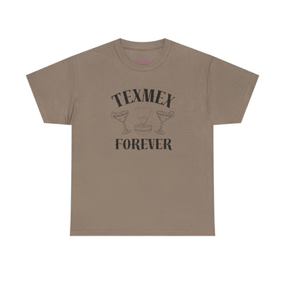 Tex-Mex Forever - Ritas & Queso // Unisex Heavy Cotton Tee - Fun Casual T-Shirt for Food Lovers