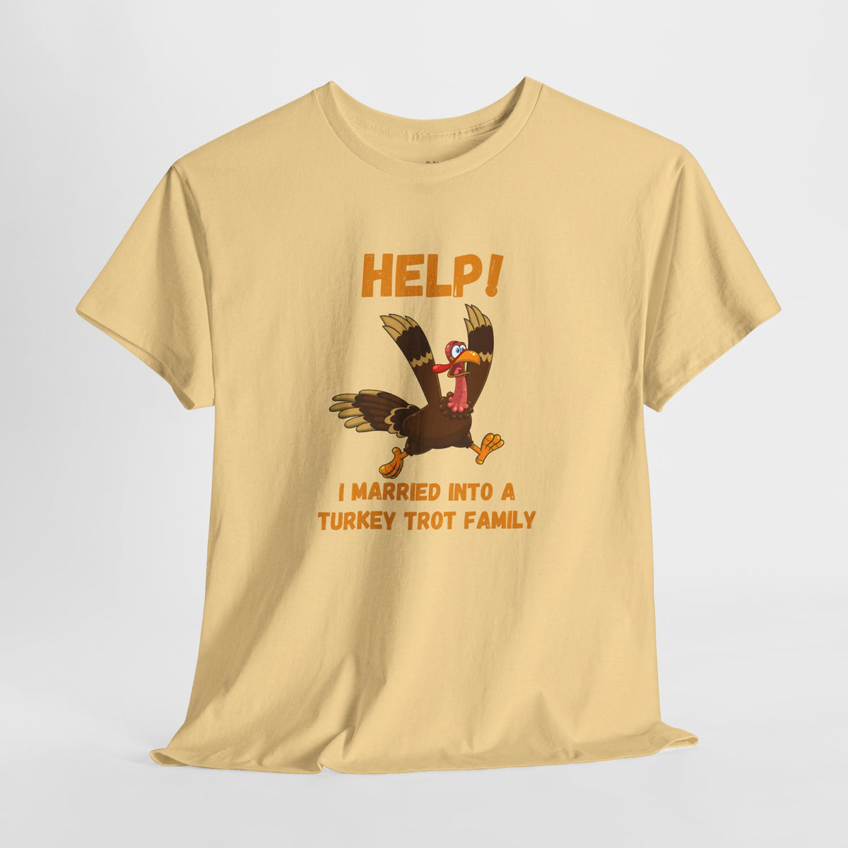 Help! I Married into a Turkey Trot Family // Unisex Jersey Short Sleeve Tee