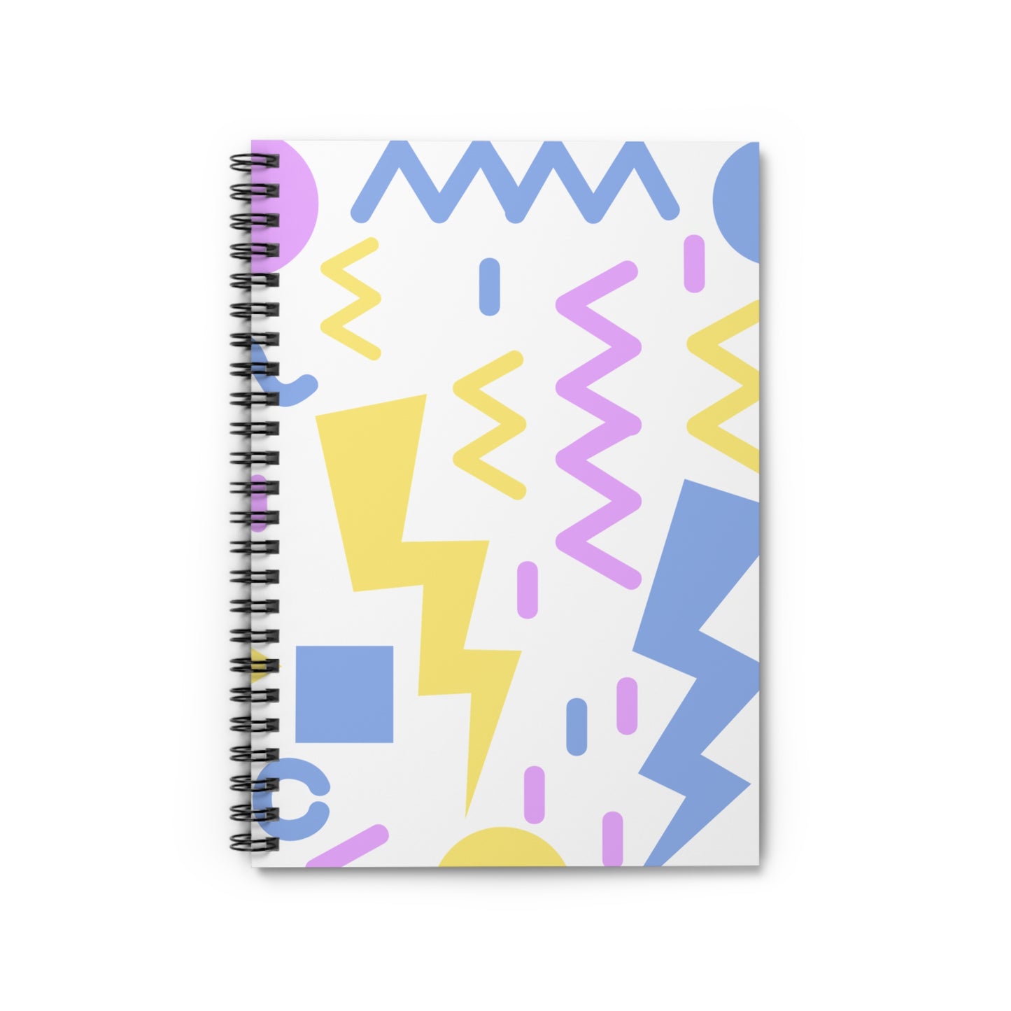 Bolts and Squares // Spiral Notebook - Ruled Line