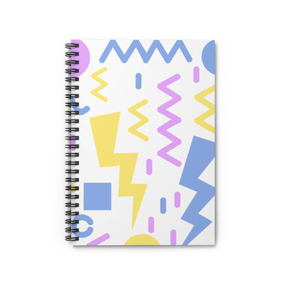 Bolts and Squares // Spiral Notebook - Ruled Line