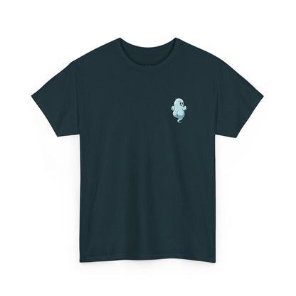 'Power Bottom Autumn' Blue Ghost // Playful Unisex Heavy Cotton Tee