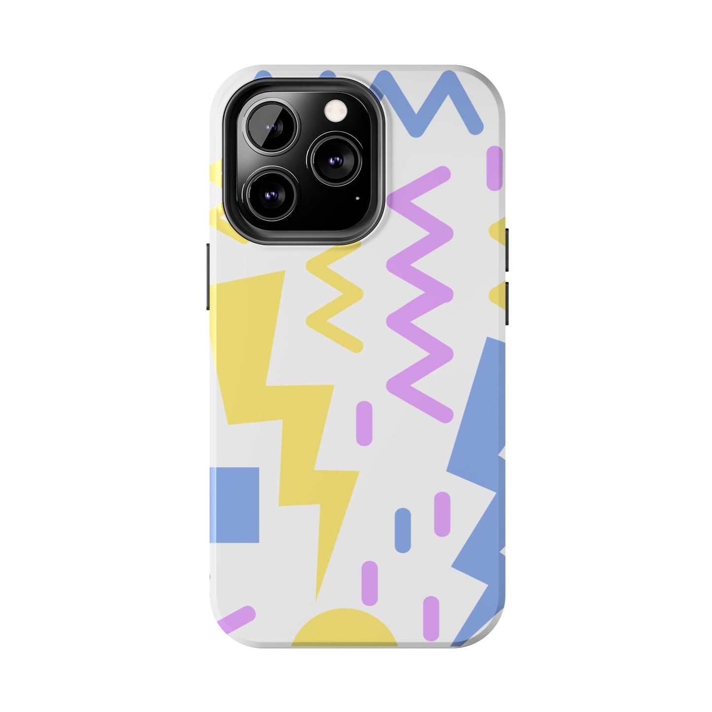 Zig Zag and Shapes // iPhone Case