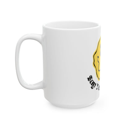 Say Yes To Drugs Smiley // Ceramic Mug, (11oz, 15oz)