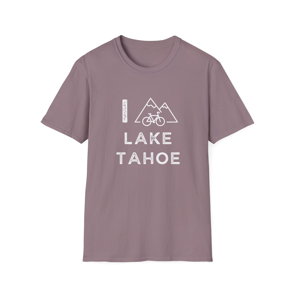 I (Mountain) Bike Lake Tahoe // Unisex Softstyle T-Shirt