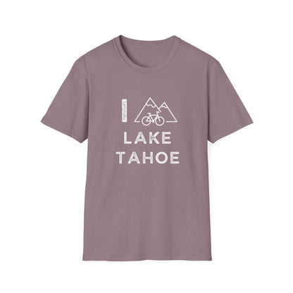 I (Mountain) Bike Lake Tahoe // Unisex Softstyle T-Shirt