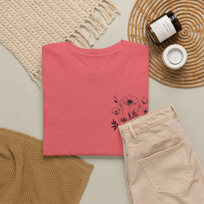 We're Rooting For You - Flowers // Unisex Heavy Cotton Tee - Perfect for Everyday Comfort
