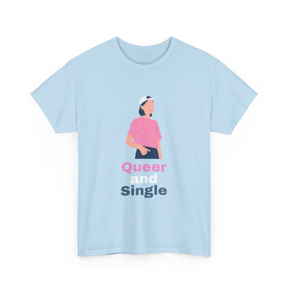 Queer and Single // Short Sleeve Tee