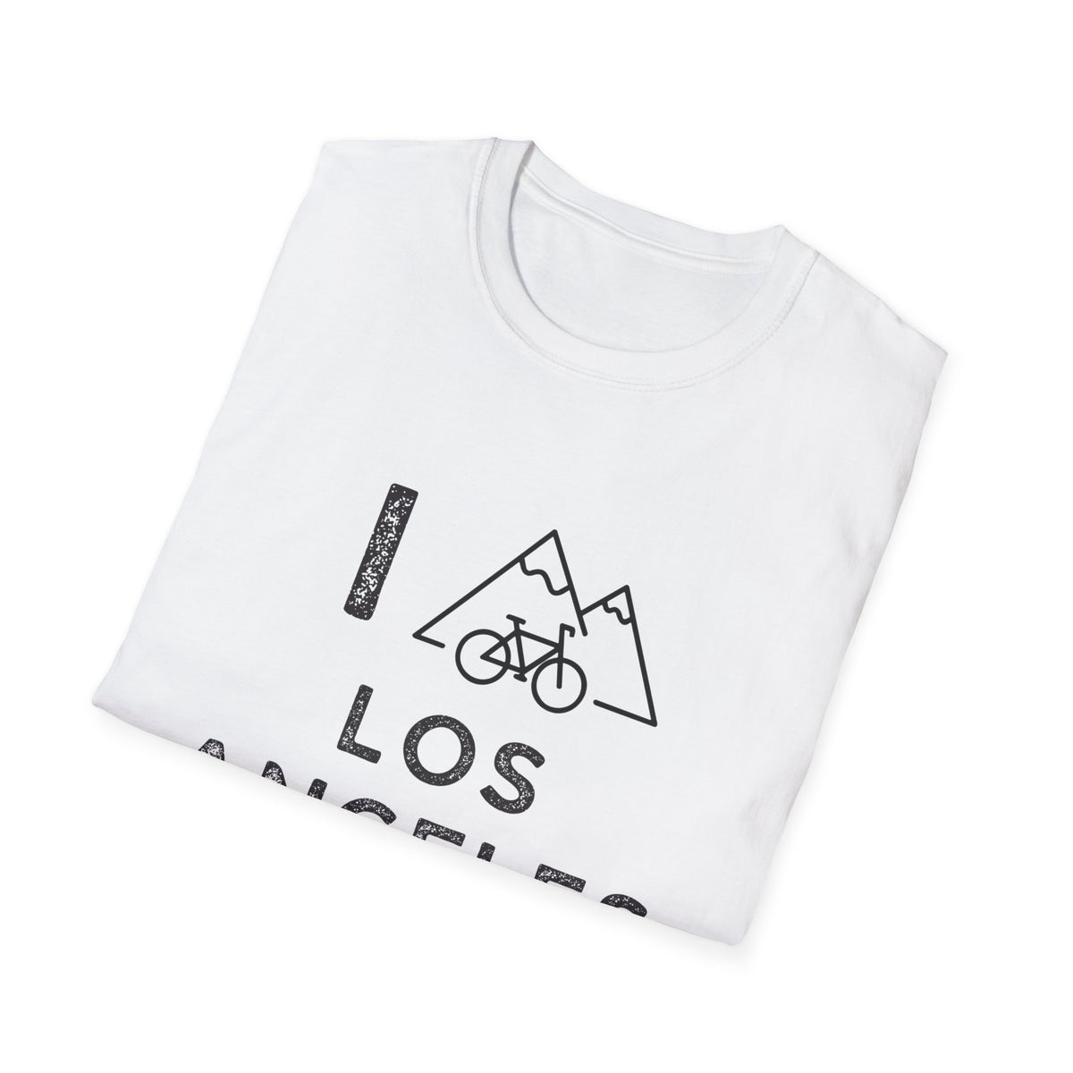 I (Mountain) Bike Los Angeles // Unisex Softstyle T-Shirt