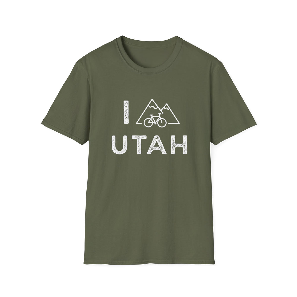 I (Mountain) Bike Utah // Unisex Softstyle T-Shirt