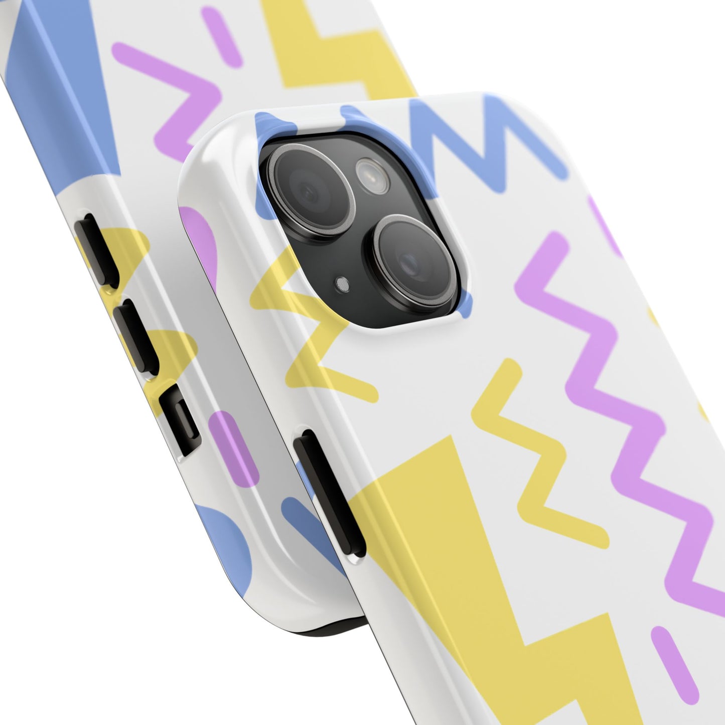 Zig Zag and Shapes // iPhone Case
