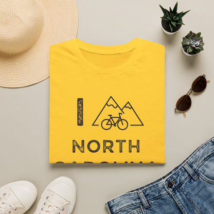 I (Mountain) Bike North Carolina // Unisex Softstyle T-Shirt